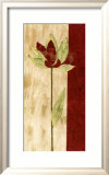Fleur Rouge III Posters by Luisa Tosini