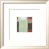 Diptychon III Part II Innrammet Giclee-trykk av Gudrun Bramsiepe