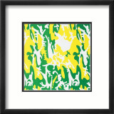 Camouflage, c.1987 (green, yellow, white) Poster von Andy Warhol