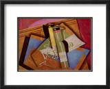 Stilleben mit Bordeuauxflasche Arte por Juan Gris Stilleben mit Bordeuauxflasche Arte por Juan Gris