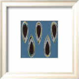 Teal Abstract Posters av Alan Buckle