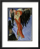 Red Cocotte Affiches par Ernst Ludwig Kirchner