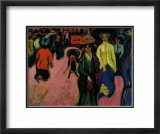 Street, Dresden Affiches par Ernst Ludwig Kirchner
