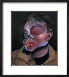 Autoportrait a l'Oeil Blesse, c.1972 Pósters por Francis Bacon