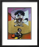 Personnages Assis, c.1978 Affiches par Francis Bacon