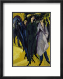 Women on the Street I Posters par Ernst Ludwig Kirchner