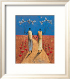En Chemin Kunstdruck von Michel Rauscher