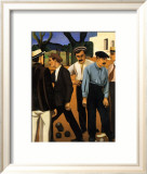 Les Joueurs de Boules, c.1923 Poster par Auguste Herbin