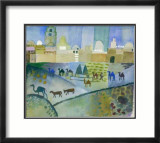 Kairouan I, c.1914 Affiches par Auguste Macke