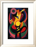 Symchromie en Noir, c.1939 Affiches par Auguste Herbin