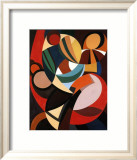 Composition, c.1936 Affiches par Auguste Herbin