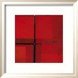 Red Squares Kunstdrucke von Ewald Kuch