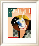 Cubist Cappuccino Plakater af Eli Adams