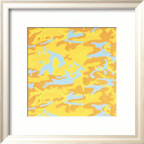 Camouflage, c.1987 (orange, yellow, blue) Poster autor Andy Warhol Camouflage, c.1987 (orange, yellow, blue) Poster autor Andy Warhol