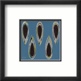 Teal Abstract Affiches par Alan Buckle