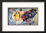 Yellow, Red, Blue, 1925 Poster van Wassily Kandinsky Yellow, Red, Blue, 1925 Poster van Wassily Kandinsky