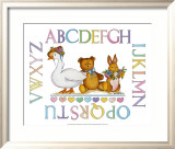 Alphabet Sampler Prints by Marnie Bishop Elmer