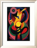 Symchromie en Noir, c.1939 Affiches par Auguste Herbin