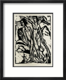 Two Bathers on the Beach Affiche par Ernst Ludwig Kirchner