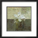Floral with Cursive IV Prints by Pierre Fortin