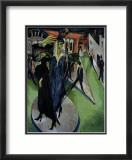 Potsdmer Platz Affiches par Ernst Ludwig Kirchner