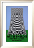 Expo Art et Energie Limited Edition Framed Print by Victor Vasarely