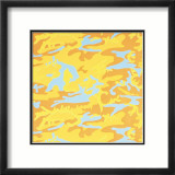 Camouflage, c.1987 (orange, yellow, blue) Reprodukcje autor Andy Warhol Camouflage, c.1987 (orange, yellow, blue) Reprodukcje autor Andy Warhol
