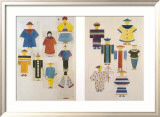 Die Nachtigall, 1929 Poster von Oskar Schlemmer