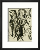 Street Scene III Affiches par Ernst Ludwig Kirchner