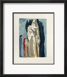 DC Enfer 10 - Les Heretiques Reproduction encadrée édition limitée par Salvador Dalí