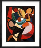 Composition, c.1936 Láminas por Auguste Herbin