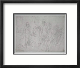 017 - Le marchand Turc Reproduction encadrée édition limitée par Jules Pascin