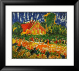 House in Autumn, 1908 Láminas por Erich Heckel