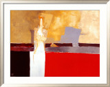 Jeune Fille en Blanc Poster by Christian Choisy