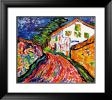 A White House in Dangast, 1908 Láminas por Erich Heckel