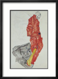 Selbstbildnis Als Gefangener, 1912 Poster von Egon Schiele