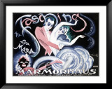 Marmorhaus Fasching Lámina giclée enmarcada por Josef Fenneker Marmorhaus Fasching Lámina giclée enmarcada por Josef Fenneker