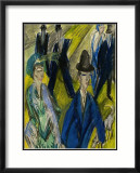 People on the Street Art par Ernst Ludwig Kirchner