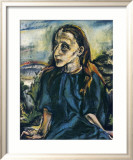 Portrait d'une Jeune Fille, c.1913 Affiches par Oskar Kokoschka
