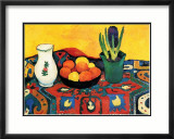 Hyazinthenteppich Still Life Posters par Auguste Macke
