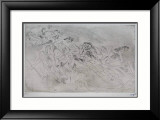 137 - Encore l'enfant prodigue Reproduction encadrée édition limitée par Jules Pascin