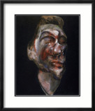 Trois Etudes pour le Portrait de Geoge Dyer Affiches par Francis Bacon