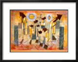 Wandbild aus dem Tempel der Sehnsucht Dorthin Posters par Paul Klee
