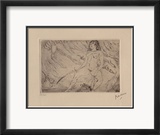 111 - Judith et Holopherne Reproduction encadrée édition limitée par Jules Pascin