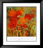 Orange Flower Affiches par Michelle Abrams