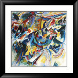 Improvisation Klamm Posters by Wassily Kandinsky