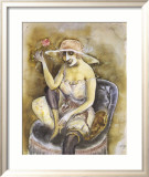 Jeune Fille a la Rose, c.1923 Posters by Otto Dix