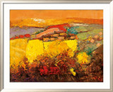 Rapsfeld Kunstdrucke von Rhanavardkar Madjid