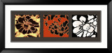 Fleurs III Affiches par Talva Design 