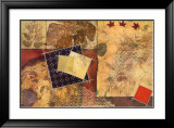 Gilded Leaf I Print by Heather Judge